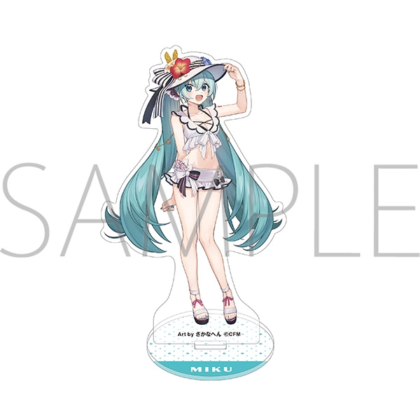 【グッズ-スタンドポップ】初音ミクシリーズ アクリルスタンド/初音ミク　水着

