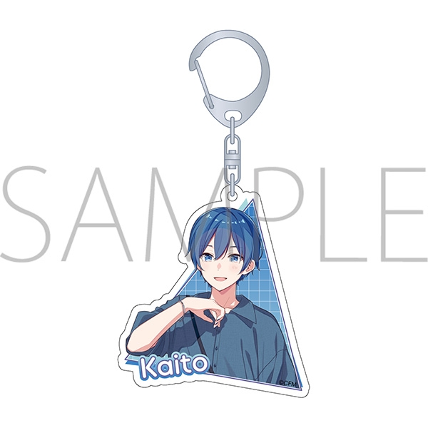 【グッズ-キーホルダー】初音ミクシリーズ アクリルキーホルダー/KAITO　夏コーデ
