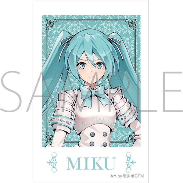 【グッズ-ブロマイド】初音ミクシリーズ チェキプリント/初音ミク　騎士　Art by 玲汰
