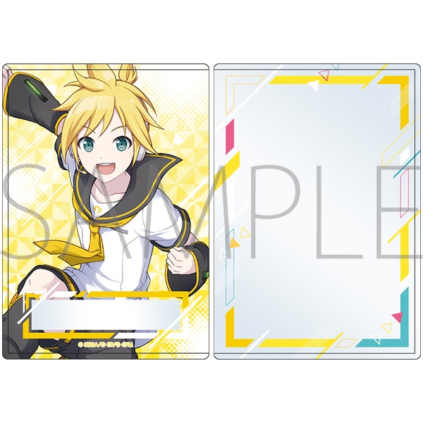 【グッズ-カードケース】プロジェクトセカイ カラフルステージ! feat. 初音ミク 硬質カードケース/リニューアルver.　鏡音レン
