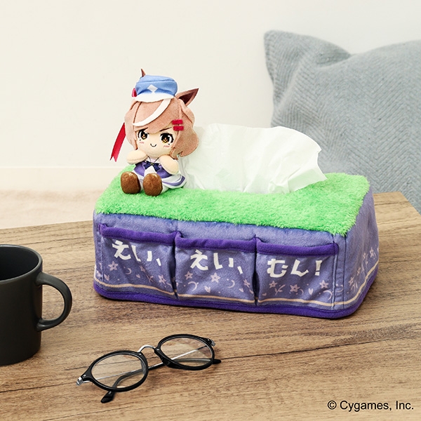 【グッズ-カバーホルダー】ウマ娘 プリティーダービー マチカネタンホイザ　ポケット付きティッシュボックスカバー

