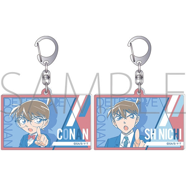 【グッズ-キーホルダー】名探偵コナン チェンジングアクリルキーホルダー/江戸川コナン・工藤新一
