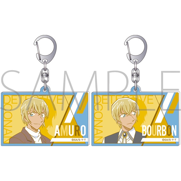 【グッズ-キーホルダー】名探偵コナン チェンジングアクリルキーホルダー/安室透・バーボン

