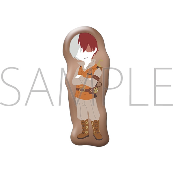 【グッズ-ピンバッチ】僕のヒーローアカデミア ピンズ/轟　焦凍　ゆるパレット
