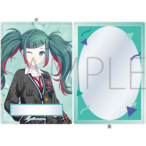 【グッズ-カードケース】プロジェクトセカイ カラフルステージ! feat. 初音ミク 硬質カードケース/-Brand New World-　(教室のセカイ)　初音ミク
