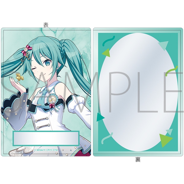 【グッズ-カードケース】プロジェクトセカイ カラフルステージ! feat. 初音ミク 硬質カードケース/-Brand New World-　(ステージのセカイ)　初音ミク
