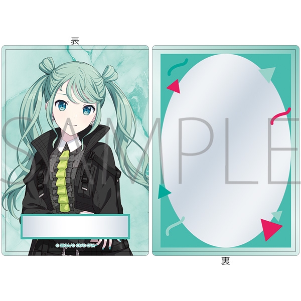 【グッズ-カードケース】プロジェクトセカイ カラフルステージ! feat. 初音ミク 硬質カードケース/-Brand New World-　(ストリートのセカイ)　初音ミク
