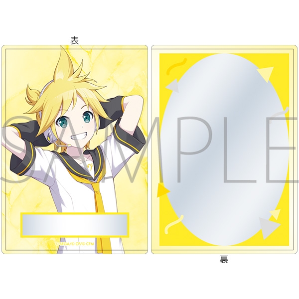 【グッズ-カードケース】プロジェクトセカイ カラフルステージ! feat. 初音ミク 硬質カードケース/-Brand New World-　鏡音レン
