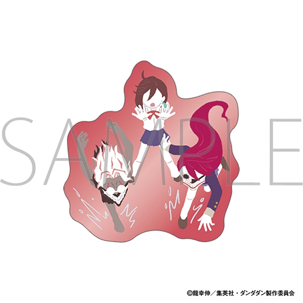 【グッズ-ピンバッチ】ダンダダン ピンズ/モモ&オカルン&アイラ　ゆるパレット
