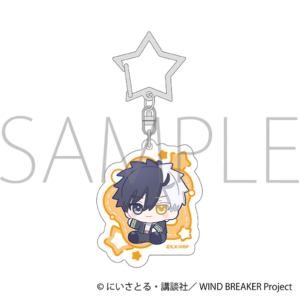 【グッズ-キーホルダー】WIND BREAKER アクリルキーホルダー/桜 遥　ぬいパル すきっぷ
