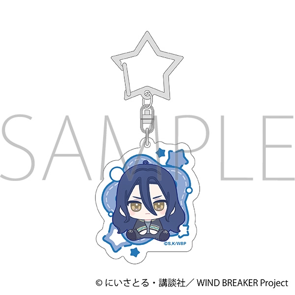【グッズ-キーホルダー】WIND BREAKER アクリルキーホルダー/杉下 京太郎　ぬいパル すきっぷ

