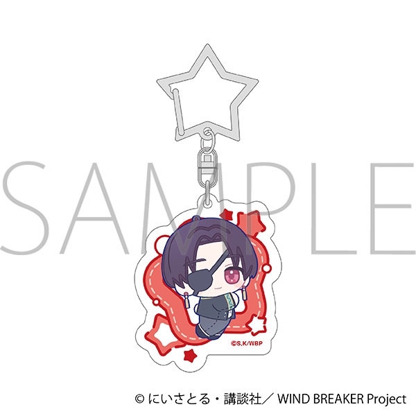 【グッズ-キーホルダー】WIND BREAKER アクリルキーホルダー/蘇枋 隼飛　ぬいパル すきっぷ
