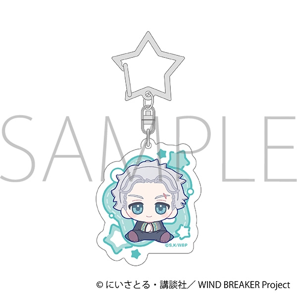 【グッズ-キーホルダー】WIND BREAKER アクリルキーホルダー/梅宮 一　ぬいパル すきっぷ
