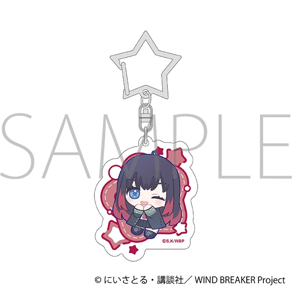 【グッズ-キーホルダー】WIND BREAKER アクリルキーホルダー/椿野 佑　ぬいパル すきっぷ
