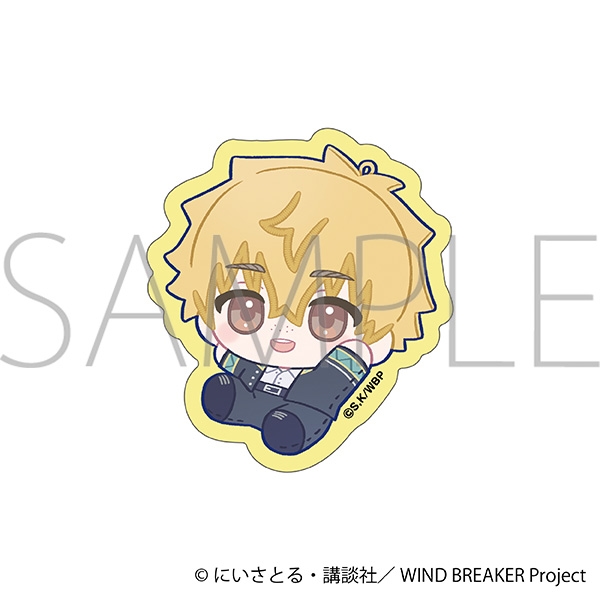 【グッズ-ステッカー】WIND BREAKER ステッカー/楡井 秋彦　ぬいパル すきっぷ
