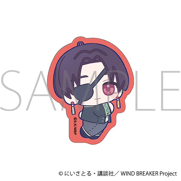 【グッズ-ステッカー】WIND BREAKER ステッカー/蘇枋 隼飛　ぬいパル すきっぷ
