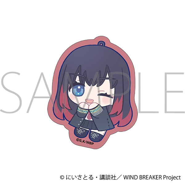【グッズ-ステッカー】WIND BREAKER ステッカー/椿野 佑　ぬいパル すきっぷ
