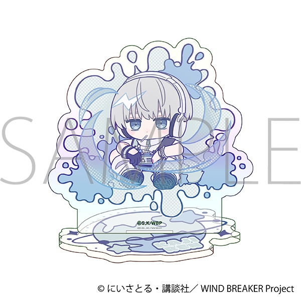 【グッズ-スタンドポップ】WIND BREAKER ミニオーロラアクリルスタンド/梶 蓮　ぱすてるぽっぷ
