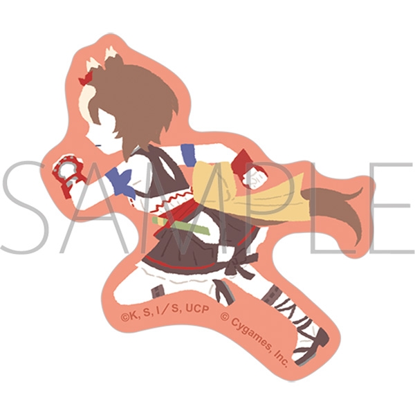 【グッズ-ステッカー】アニメ『ウマ娘 シンデレラグレイ』 ステッカー/ゆるパレット　ヤエノムテキ
