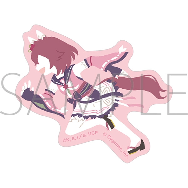 【グッズ-ステッカー】アニメ『ウマ娘 シンデレラグレイ』 ステッカー/ゆるパレット　サクラチヨノオー
