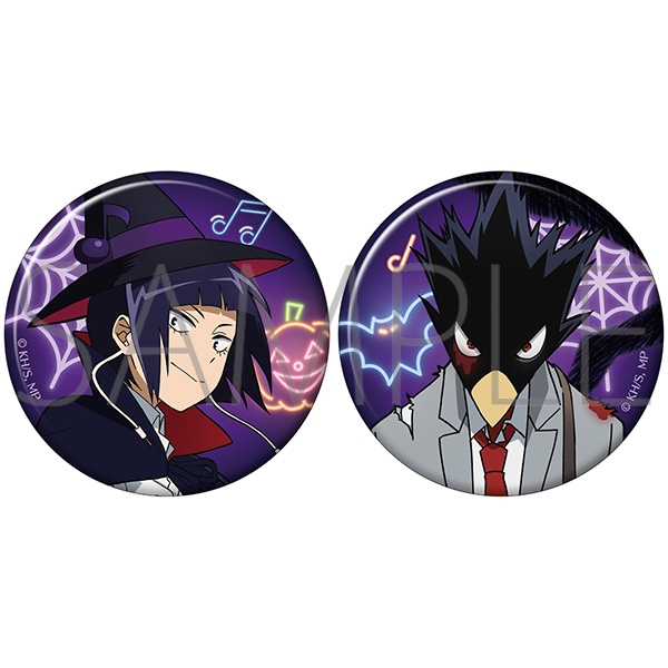 【グッズ-バッチ】僕のヒーローアカデミア 缶バッジセット/ハロウィン(耳郎・常闇)

