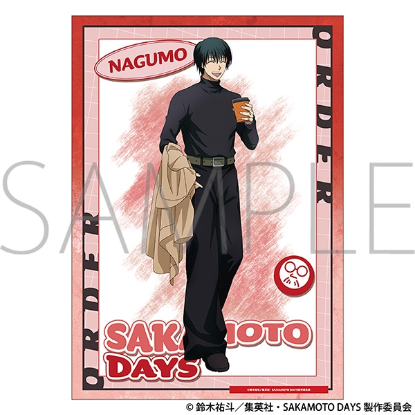 【グッズ-ポスター】TVアニメ『SAKAMOTO DAYS』 クリアポスター/南雲