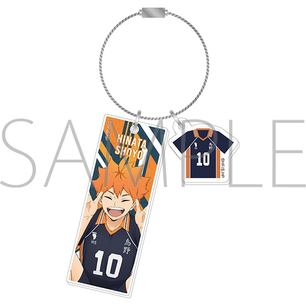 【グッズ-キーホルダー】ハイキュー!! 2連アクリルキーホルダー 日向翔陽 みんなの背番号!
