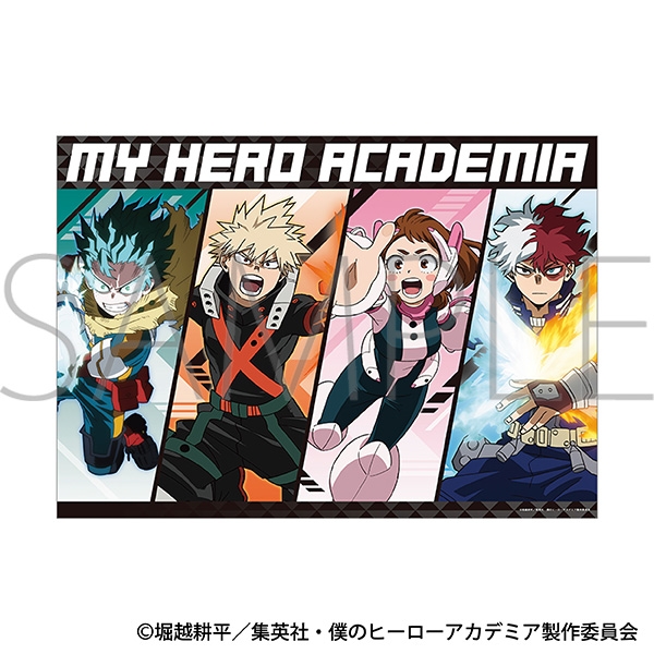 【グッズ-ポスター】僕のヒーローアカデミア クリアポスター/1-A
