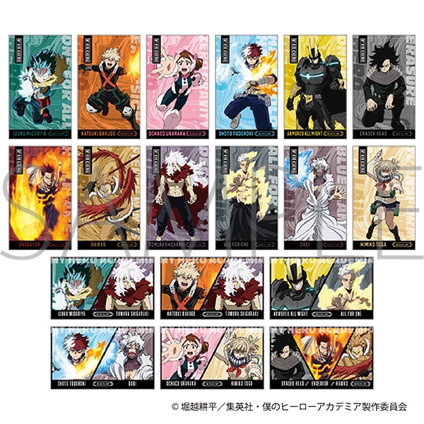 【グッズ-食品】僕のヒーローアカデミア キャラガムコレクション(ステッカー付き)
