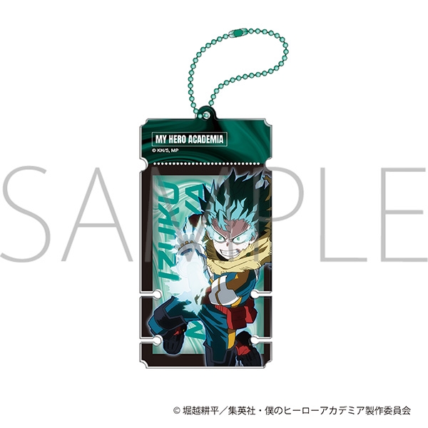 【グッズ-キーホルダー】僕のヒーローアカデミア アクリルコードホルダー/緑谷　出久

