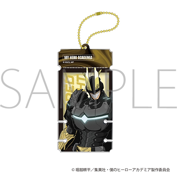 【グッズ-キーホルダー】僕のヒーローアカデミア アクリルコードホルダー/アーマード・オールマイト
