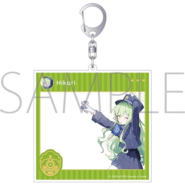 【グッズ-キーホルダー】ブルーアーカイブ (ブルアカ) フォトフレームキーホルダー/ヒカリ
