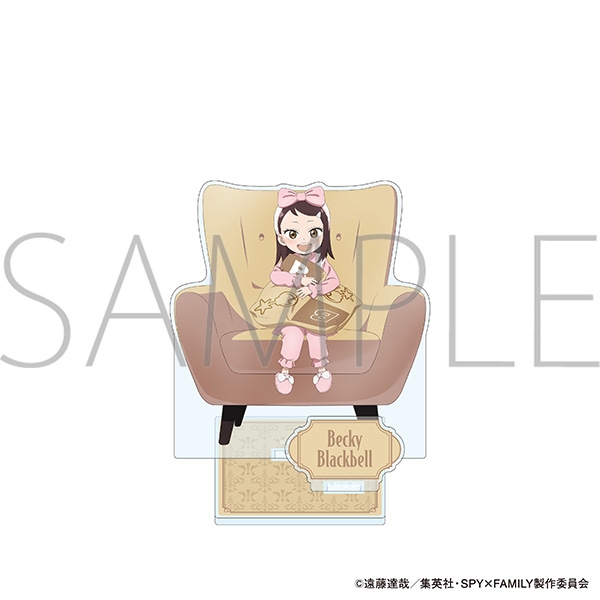 【グッズ-スタンドポップ】SPY×FAMILY アクリルスタンド　ベッキー・ブラックベル
