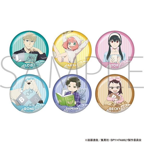 【グッズ-バッチ】SPY×FAMILY 缶バッジコレクション
