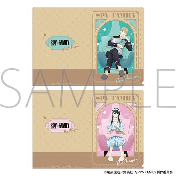 【グッズ-クリアファイル】SPY×FAMILY クリアファイルセット　ロイド・ヨル
