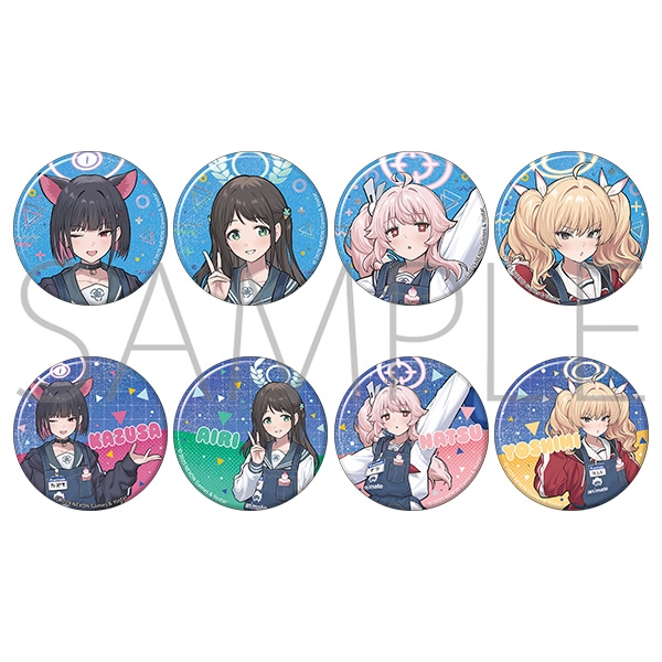 【グッズ-バッチ】ブルーアーカイブ (ブルアカ) キャラバッジコレクション/放課後スイーツ部
