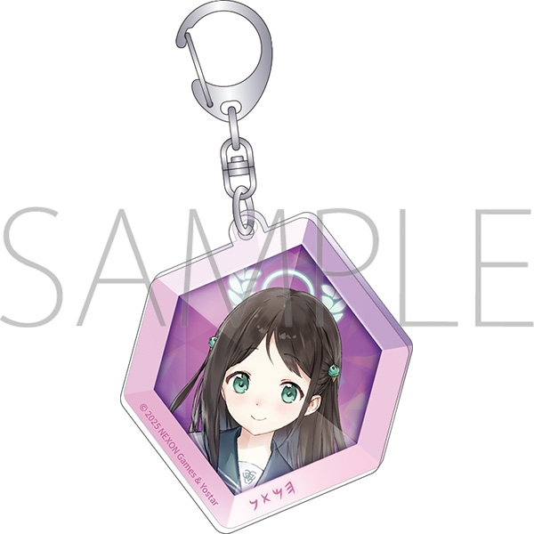 【グッズ-キーホルダー】ブルーアーカイブ (ブルアカ) 神名文字風アクリルキーホルダー/アイリ
