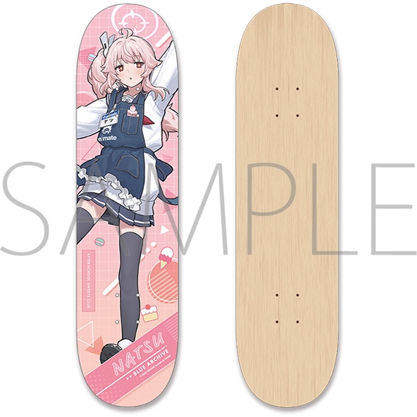 【グッズ-スポーツ用品】ブルーアーカイブ (ブルアカ) スケートデッキ/ナツ
