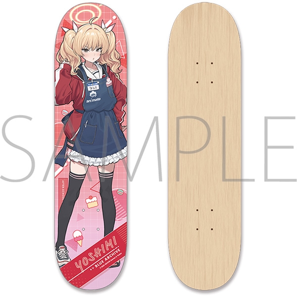 【グッズ-スポーツ用品】ブルーアーカイブ (ブルアカ) スケートデッキ/ヨシミ
