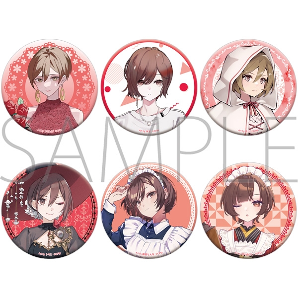 【グッズ-バッチ】初音ミクシリーズ オーロラ缶バッジセット/MEIKO
