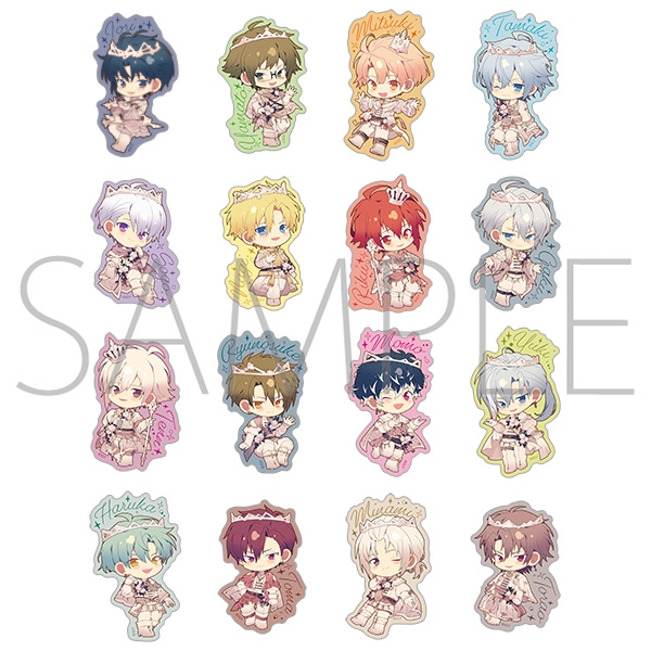【グッズ-シール】アイドリッシュセブン ぺたコレクション/9周年ミニキャラ
