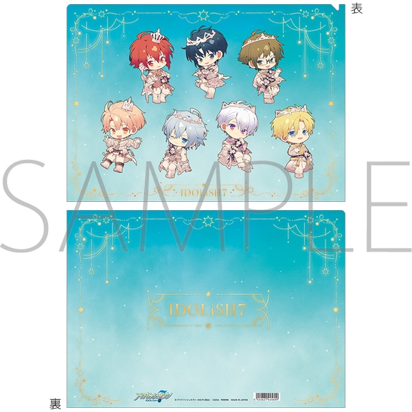 【グッズ-クリアファイル】アイドリッシュセブン クリアファイル/IDOLiSH7　9周年ミニキャラ
