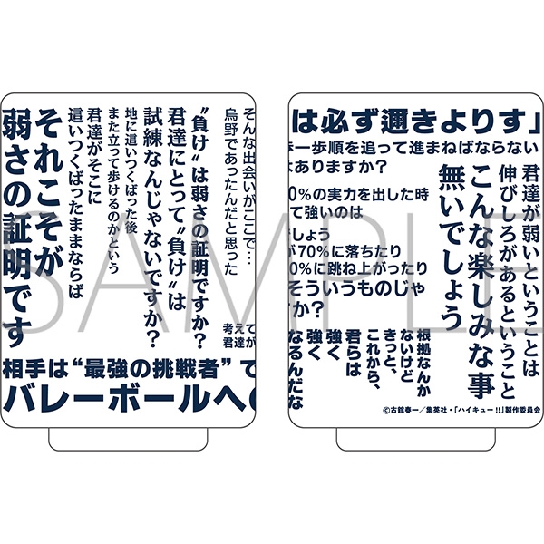 【グッズ-湯のみ】ハイキュー!! 湯呑み/武田一鉄
