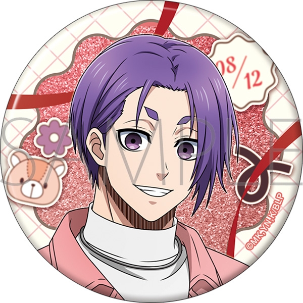 【グッズ-バッチ】ブルーロック2期 ビッググリッター缶バッジ/御影 玲王　バレンタイン
