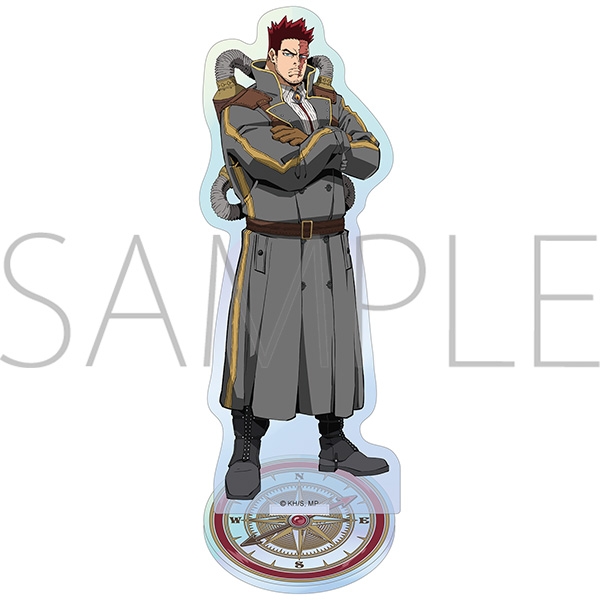 【グッズ-スタンドポップ】僕のヒーローアカデミア オーロラアクリルスタンド　エンデヴァー　スチームパンクver.
