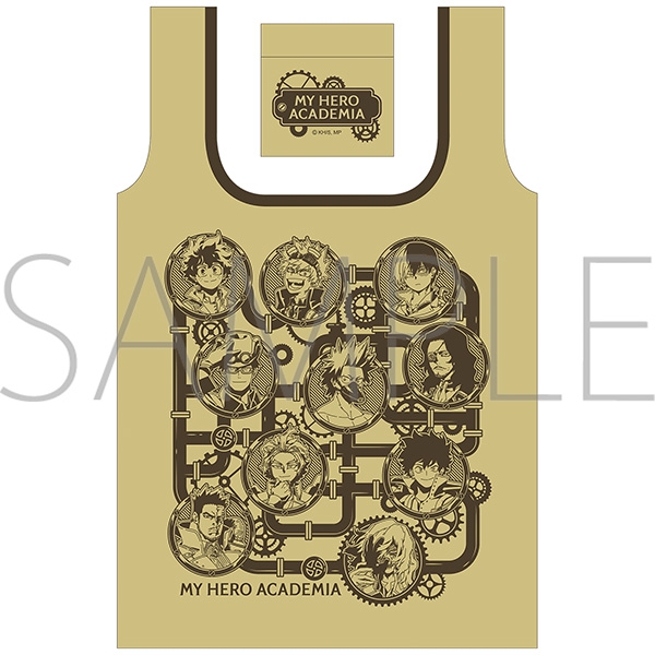 【グッズ-バッグ】僕のヒーローアカデミア エコバッグ　スチームパンクver.
