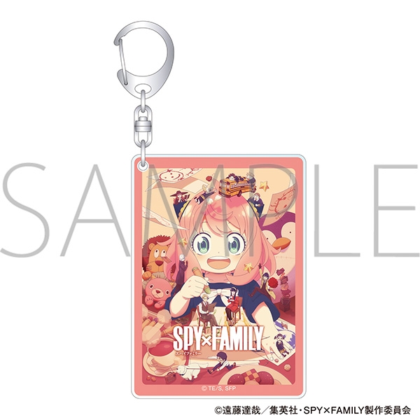 【グッズ-キーホルダー】SPY×FAMILY アクリルキーホルダー　Season 3メインビジュアル
