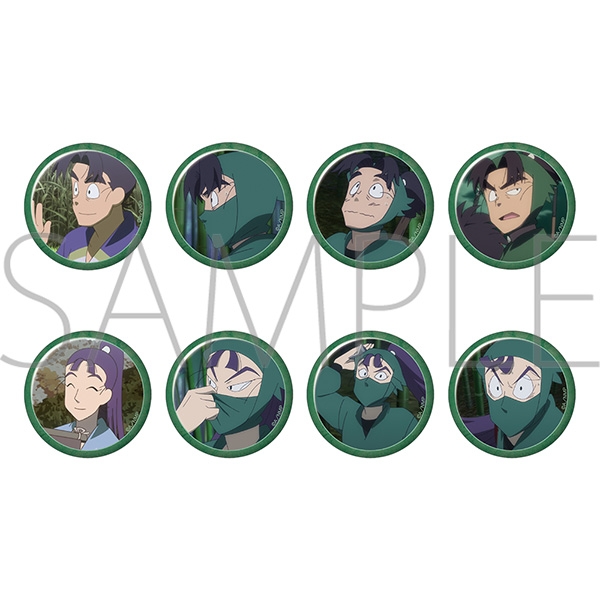 【グッズ-バッチ】劇場版 忍たま乱太郎 ドクタケ忍者隊最強の軍師 潮江文次郎&立花仙蔵キャラバッジコレクション
