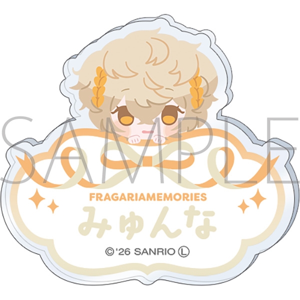 【グッズ-バッチ】フラガリアメモリーズ お名前バッジ/ミュンナ
