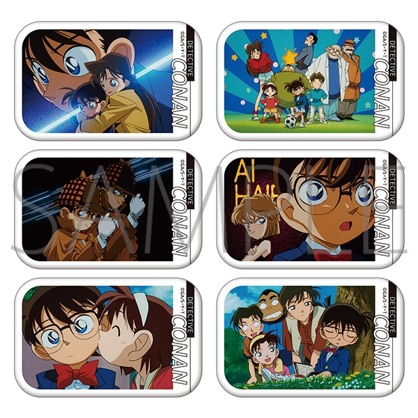 【グッズ-バッチ】名探偵コナン メモリアルスクエア缶バッジコレクション/vol.1 ～OP～
